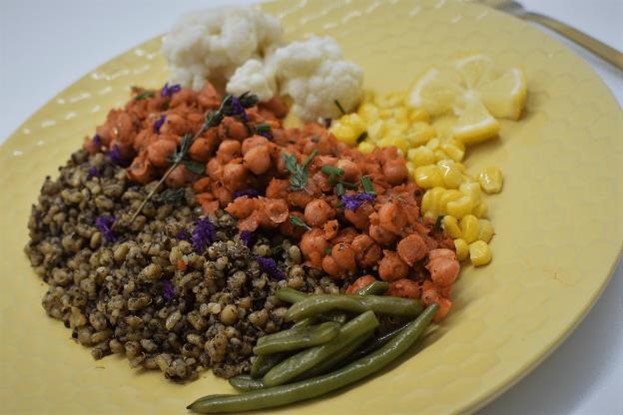 Diet Fuels - Pesto Quinoa With Moroccon chickpea stew - Meal